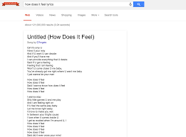 google song