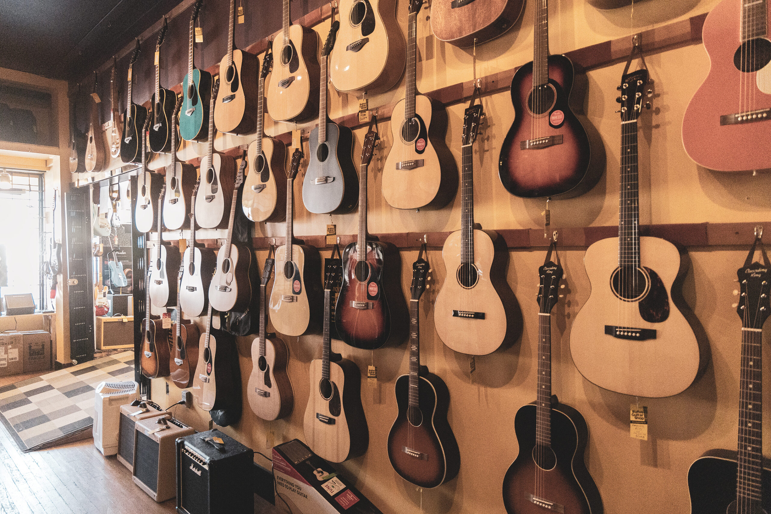 guitar store