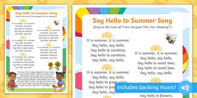 summer songs